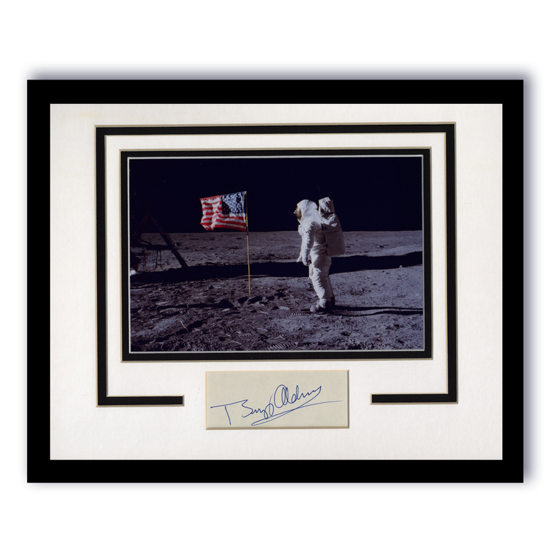 Buzz Aldrin AUTOGRAPH Signed Apollo 11 NASA Astronaut Framed 11x14