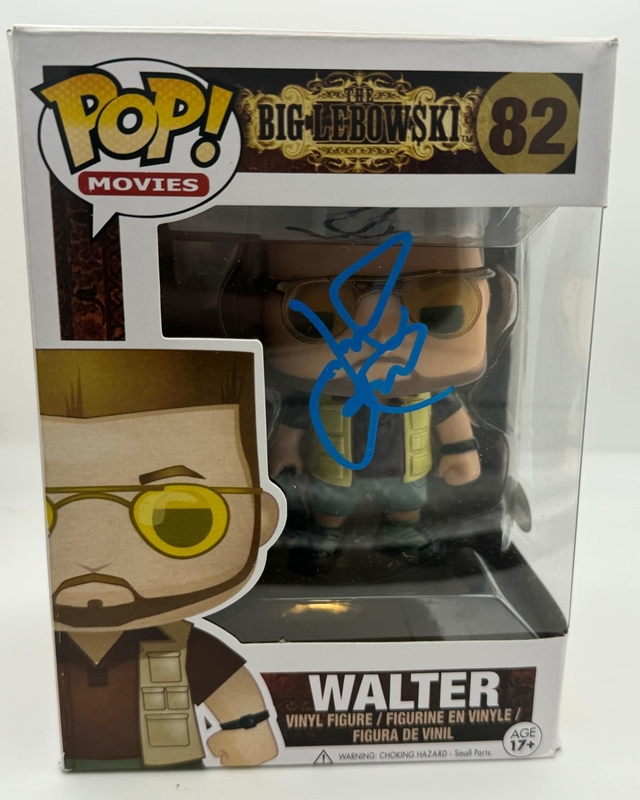 Item # 188345 - John Goodman "The Big Lebowski" AUTOGRAPH Signed 'Walter' 82 Funko Pop B