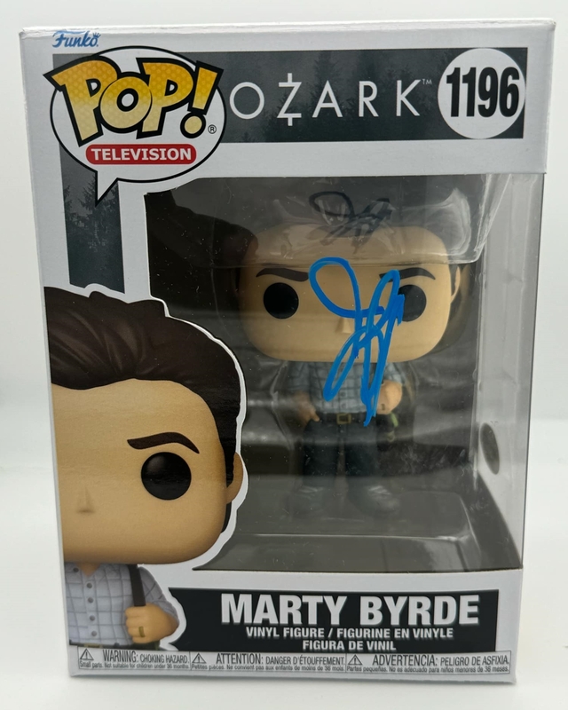 Item # 188347 - Jason Bateman "Ozark" AUTOGRAPH Signed 'Marty Byrde' 1196 Funko Pop Figure