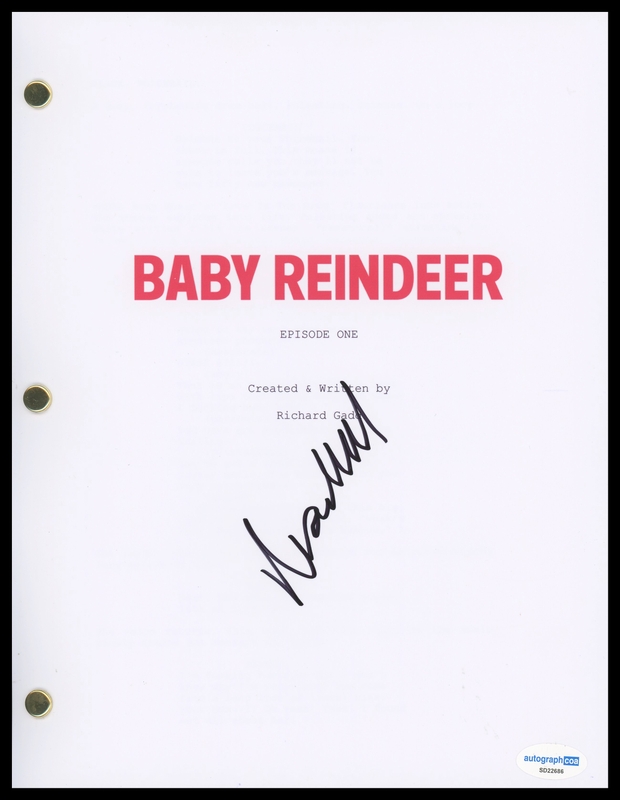 Item # 189670 - Richard Gadd "Baby Reindeer" AUTOGRAPH Signed Complete 'Episode One' Script