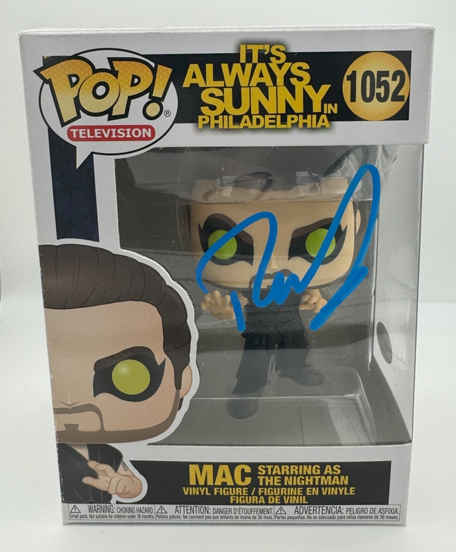 Item # 189809 - Rob McElhenney "It's Always Sunny in Philadelphia" SIGNED 'Mac' Funko Pop