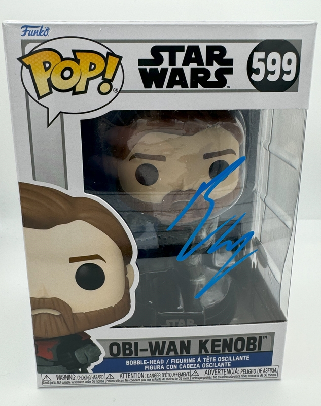 Item # 189821 - Ewan McGregor "Star Wars" AUTOGRAPH Signed 'Obi-Wan Kenobi' 599 Funko Pop