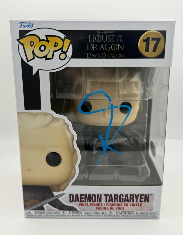 Item # 189874 - Matt Smith "House of the Dragon" AUTOGRAPH Signed 'Daemon' 17 Funko Pop