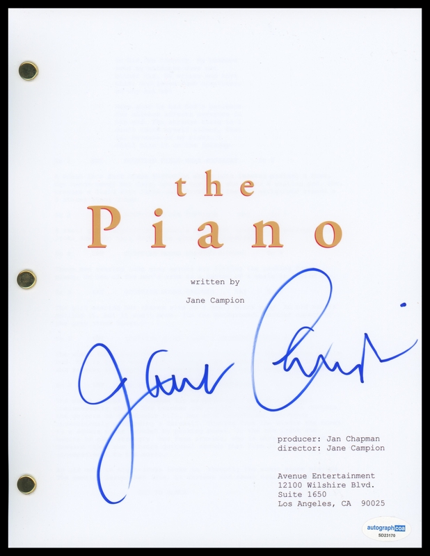 Item # 197648 - Jane Campion "The Piano" Director AUTOGRAPH Signed Full Script Screenplay