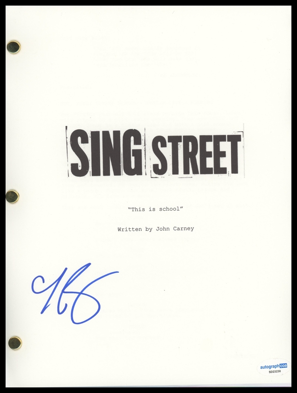 Item # 197708 - Lucy Boynton "Sing Street" AUTOGRAPH Signed Full Complete Script Screenplay