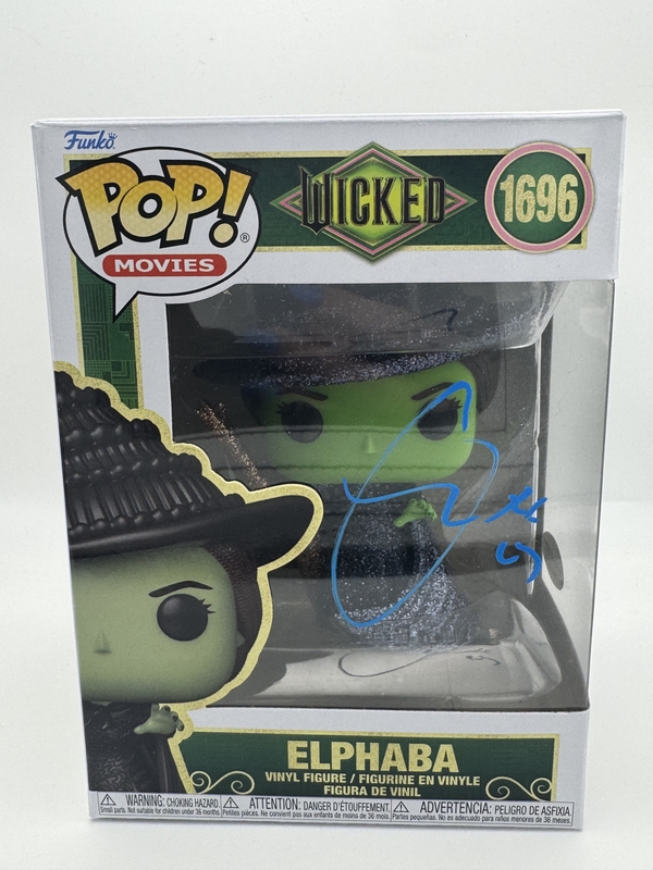 Item # 197918 - Cynthia Erivo "Wicked" AUTOGRAPH Signed 'Elphaba (Glitter)' 1696 Funko Pop