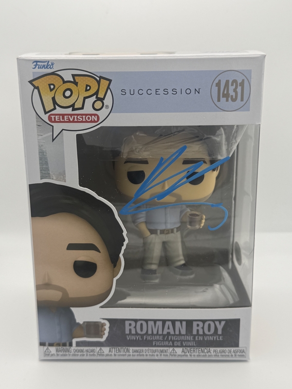 Item # 197980 - Kieran Culkin "Succession" AUTOGRAPH Signed 'Roman Roy' 1431 Funko Pop