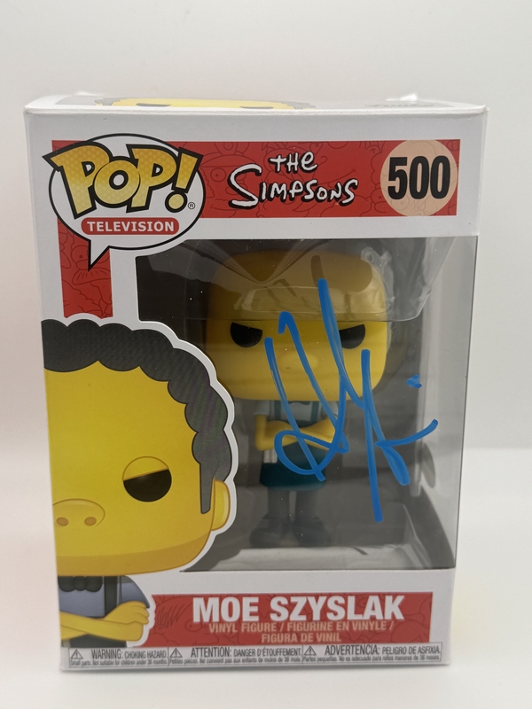 Item # 197993 - Hank Azaria "The Simpsons" AUTOGRAPH Signed 'Moe Szyslak' 500 Funko Pop B
