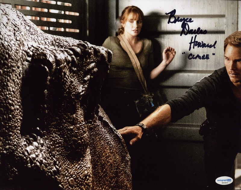 Item # 190020 - Bryce Dallas Howard "Jurassic World" AUTOGRAPH Signed Claire 11x14 Photo G