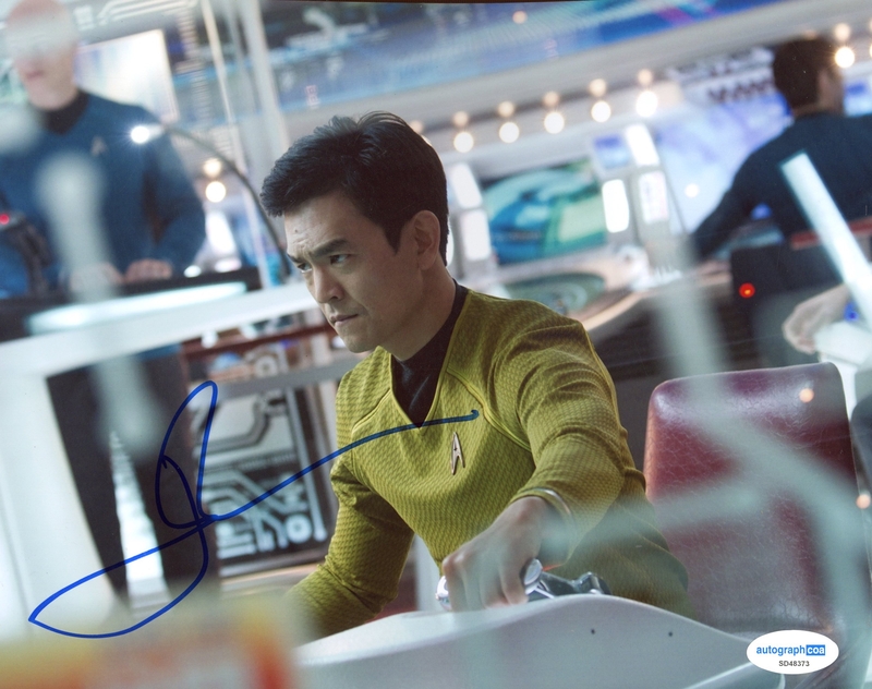 Item # 191780 - John Cho "Star Trek" AUTOGRAPH Signed Autographed 'Sulu' 8x10 Photo
