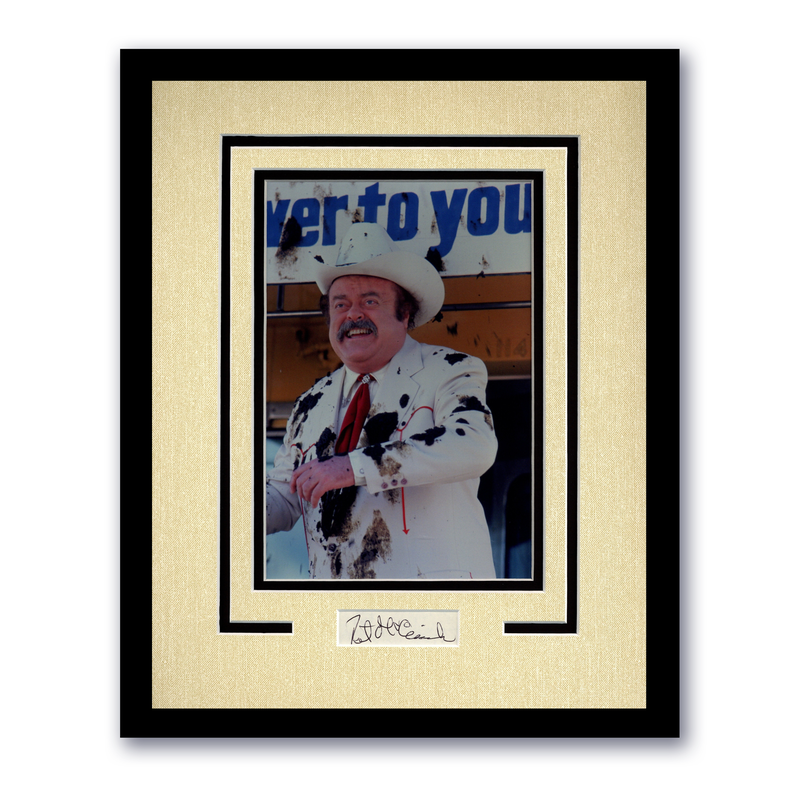 Item # 194813 - Pat McCormick "Smokey and the Bandit" AUTOGRAPH Signed Framed 11x14 Display