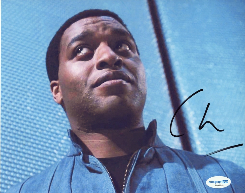 Item # 195626 - Chiwetel Ejiofor "Serenity" AUTOGRAPH Signed 'The Operative' 8x10 Photo