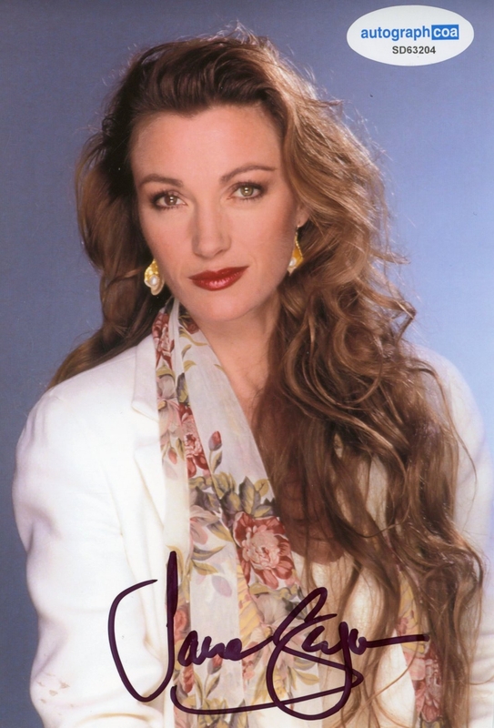 Item # 195970 - Jane Seymour "Dr. Quinn, Medicine Woman" AUTOGRAPH Signed 4x6 Photo B