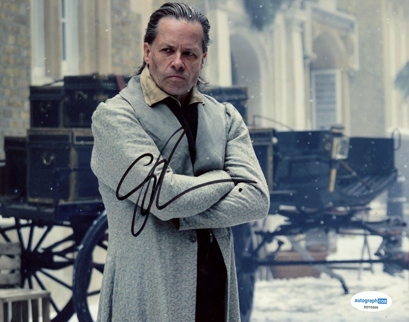 Item # 197073 - Guy Pearce "A Christmas Carol" AUTOGRAPH Signed 'Scrooge' 8x10 Photo
