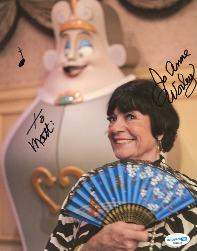 Item # 196947 - Jo Anne Worley "Beauty and the Beast" AUTOGRAPH Signed 8x10 Photo 'To Matt'