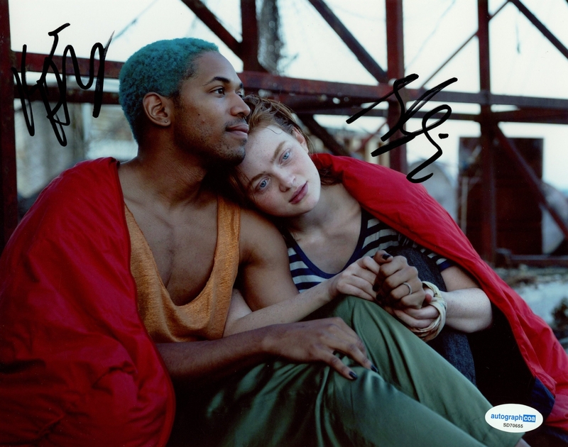 Item # 196931 - Sadie Sink & Kelvin Harrison, Jr. "O'Dessa" AUTOGRAPHS Signed 8x10 Photo