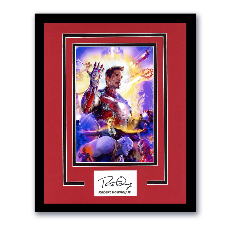 Item # 197878 - Robert Downey Jr. "Iron Man" AUTOGRAPH Signed 'Avengers' Framed 11x14 Display B