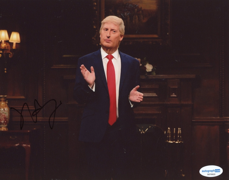Item # 198473 - James Austin Johnson "Saturday Night Live" AUTOGRAPH Signed 8x10 Photo