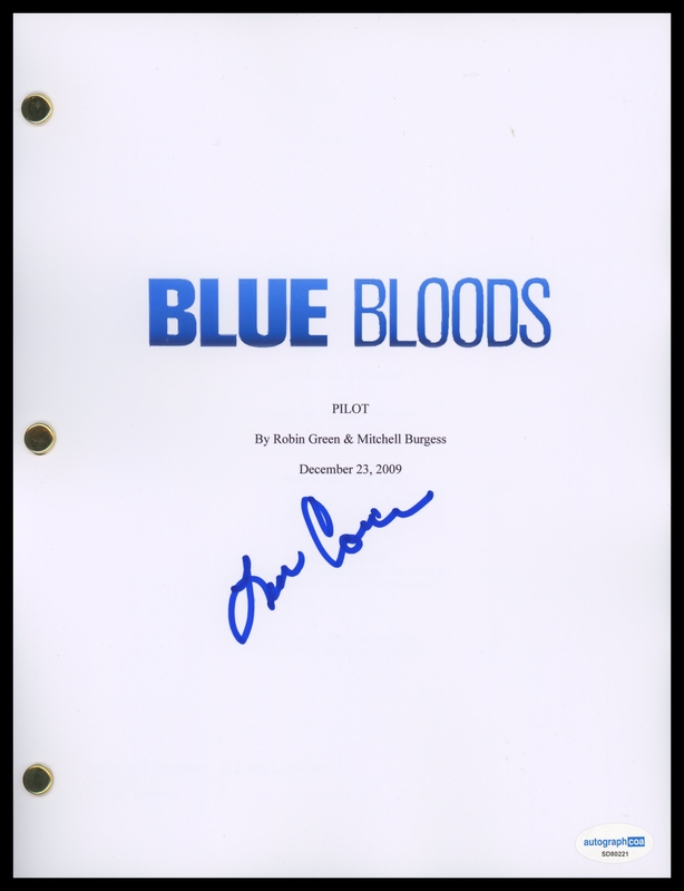 Item # 199034 - Len Cariou "Blue Bloods" AUTOGRAPH Signed Henry Reagan Pilot Episode Script