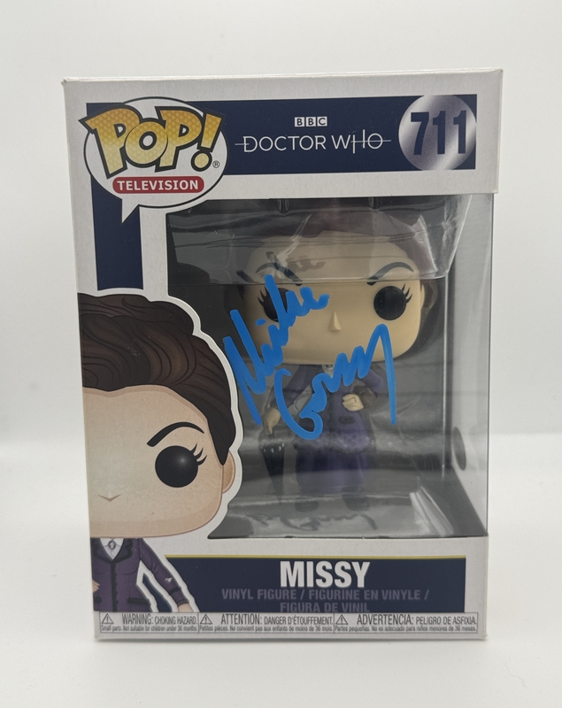 Item # 203031 - Michelle Gomez "Doctor Who" AUTOGRAPH Signed 'Missy' 711 Funko Pop Figure B