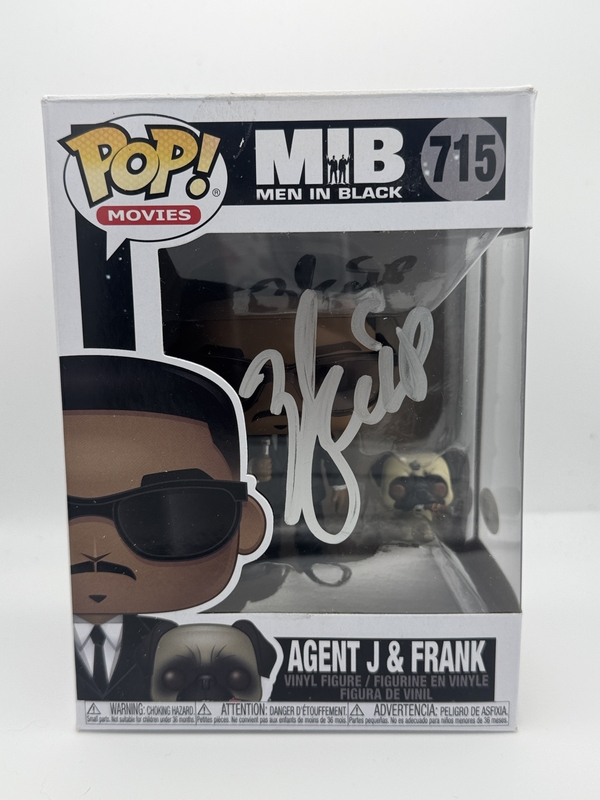Item # 203062 - Will Smith "Men in Black" AUTOGRAPH Signed 'Agent J & Frank' 715 Funko Pop