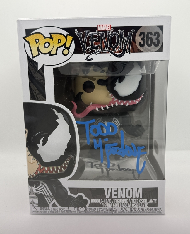 Item # 203079 - Todd McFarlane "Venom" AUTOGRAPH Signed 363 Funko Pop Vinyl Figure