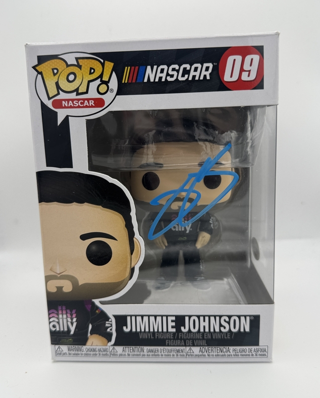 Item # 203093 - Jimmie Johnson AUTOGRAPH Signed NASCAR Racing Ally 09 Funko Pop Figure