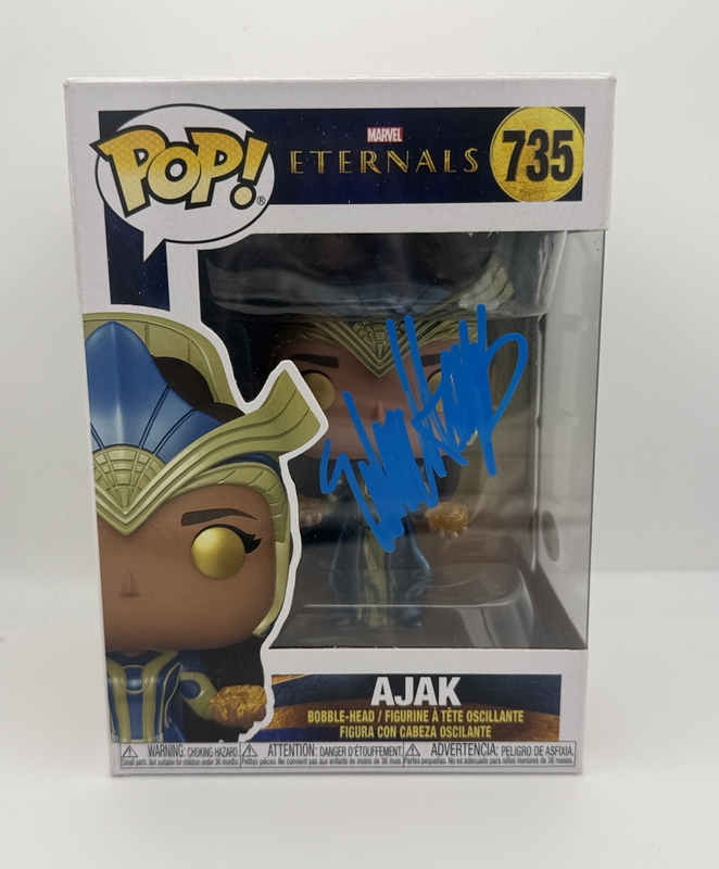 Item # 203115 - Salma Hayek "Eternals" AUTOGRAPH Signed Marvel 'Ajak' 735 Funko Pop Figure