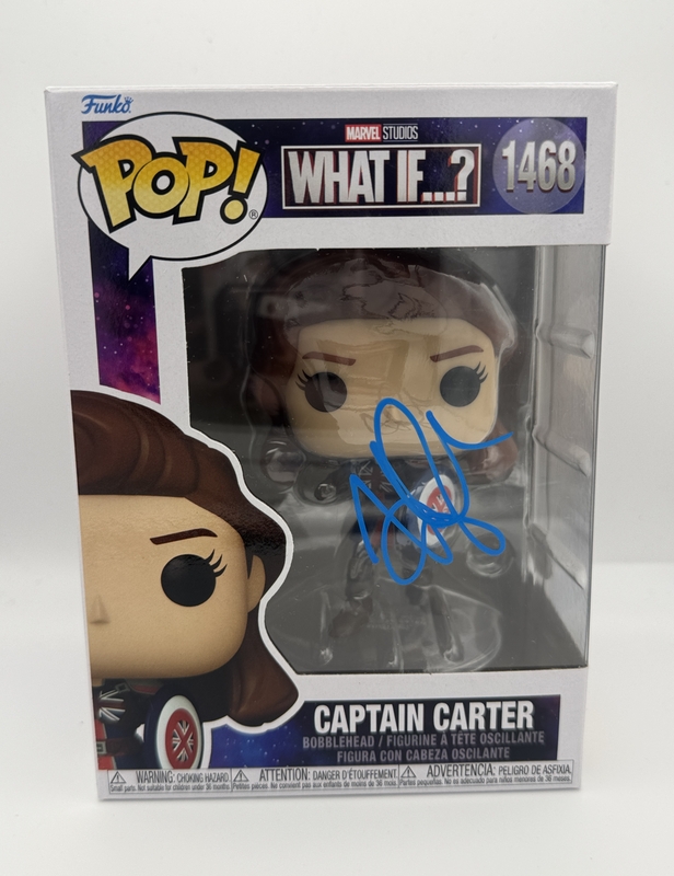 Item # 203143 - Hayley Atwell "What If..?" AUTOGRAPH Signed 'Captain Carter' 1468 Funko Pop