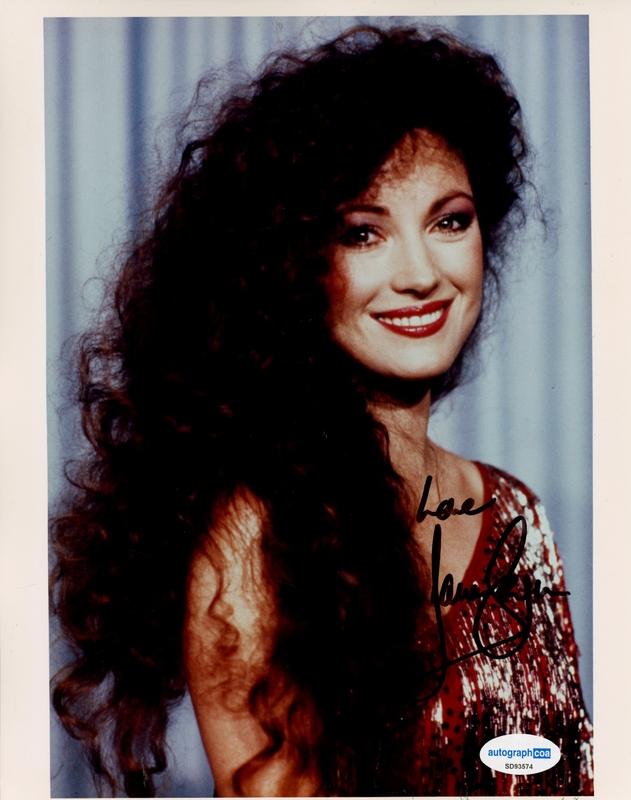 Item # 199713 - Jane Seymour "Somewhere in Time" AUTOGRAPH Signed Candid 8x10 Photo