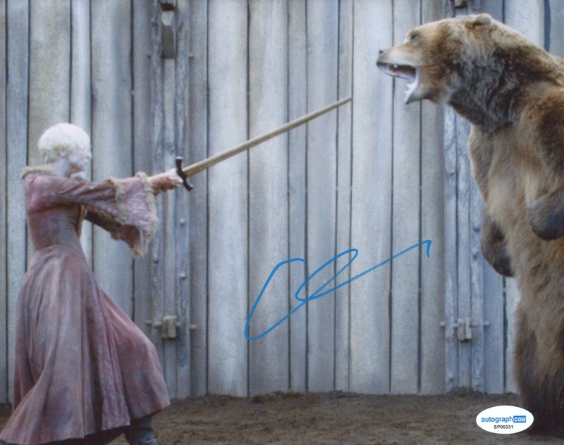 Item # 202593 - Gwendoline Christie "Game of Thrones" AUTOGRAPH Signed Brienne 8x10 Photo H