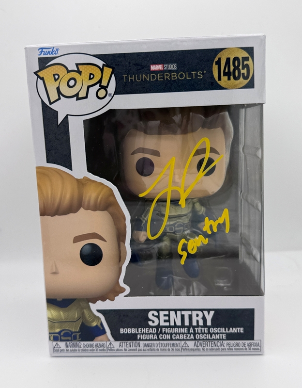 Item # 209242 - Lewis Pullman "Thunderbolts" AUTOGRAPH Signed 'Sentry' 1485 Funko Pop C