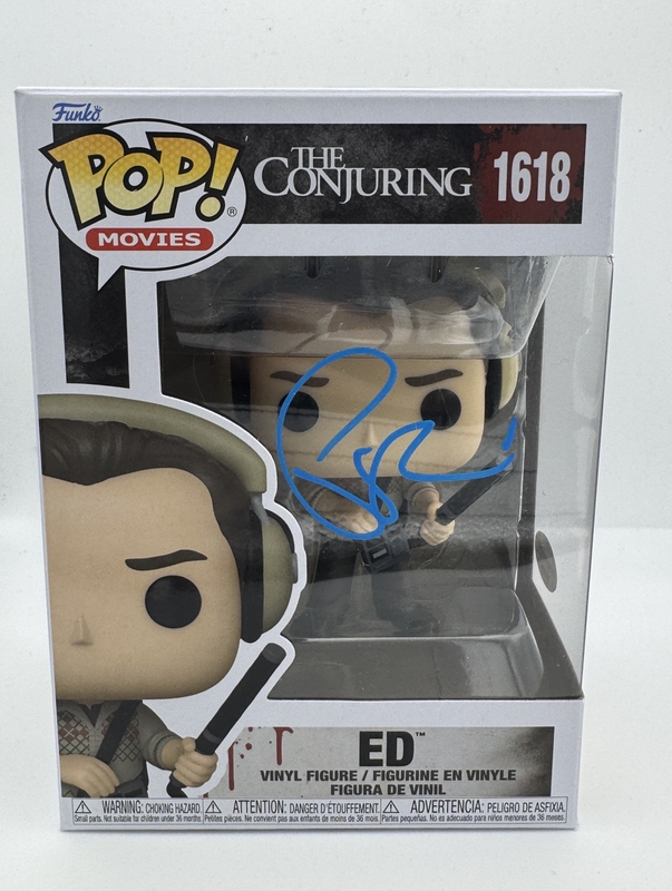 Item # 207776 - Patrick Wilson "The Conjuring" AUTOGRAPH Signed 'Ed' 1618 Funko Pop Figure