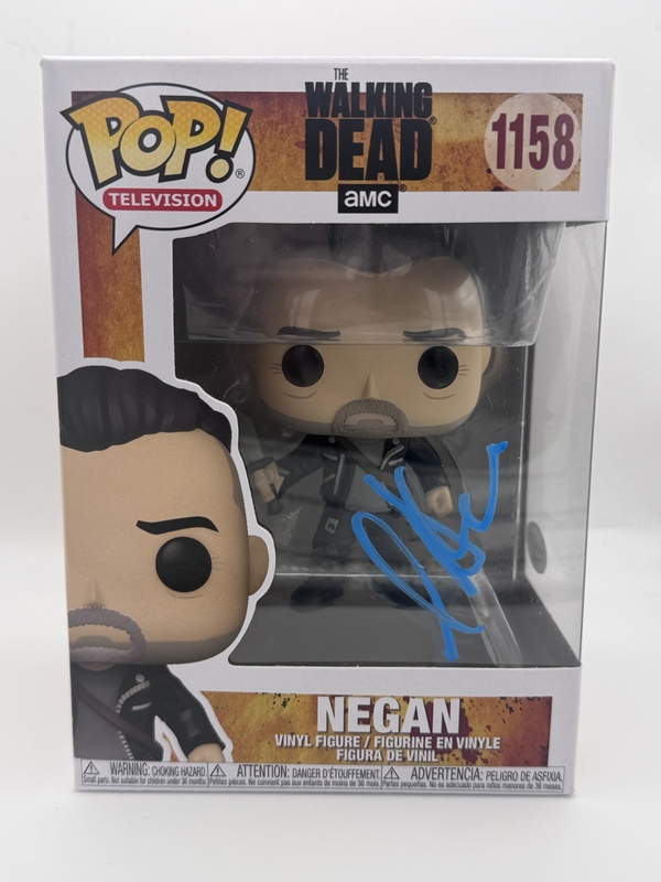 Item # 209149 - Jeffrey Dean Morgan "The Walking Dead" SIGNED 'Negan' 1158 Funko Pop Figure