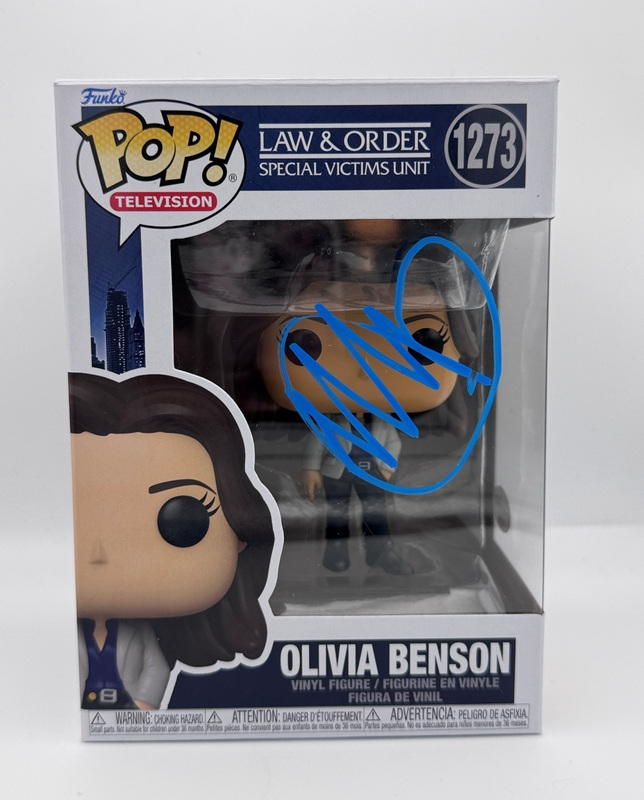 Item # 209213 - Mariska Hargitay "Law & Order: SVU" SIGNED 'Olivia Benson' 1273 Funko Pop B