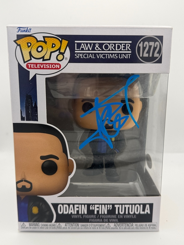 Item # 213511 - Ice-T "Law & Order: SVU" AUTOGRAPH Signed 'Fin Tutuola' 1272 Funko Pop
