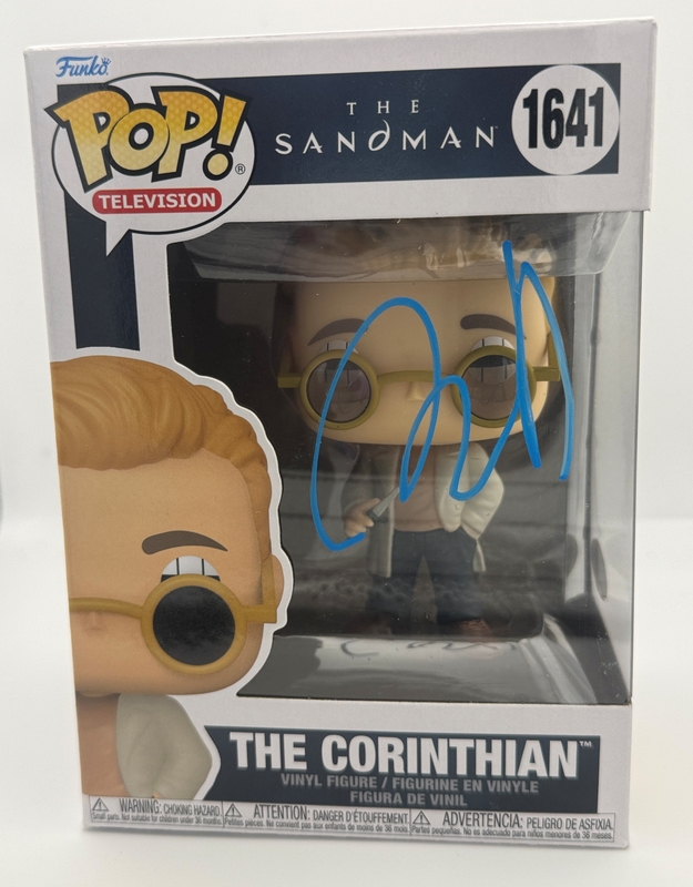 Item # 213532 - Boyd Holbrook "The Sandman" AUTOGRAPH Signed 'Corinthian' 1641 Funko Pop B