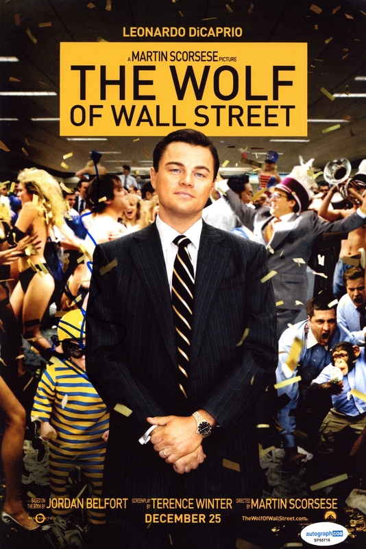 Item # 210169 - Martin Scorsese "The Wolf of Wall Street" AUTOGRAPH Signed 8x12 Photo