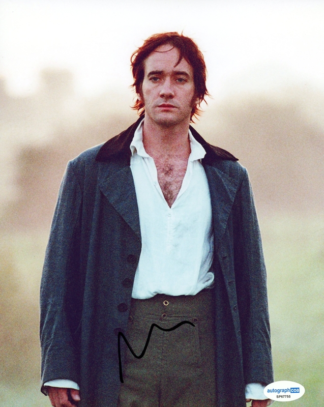 Item # 211042 - Matthew Macfadyen "Pride & Prejudice" AUTOGRAPH Signed Mr. Darcy 8x10 Photo