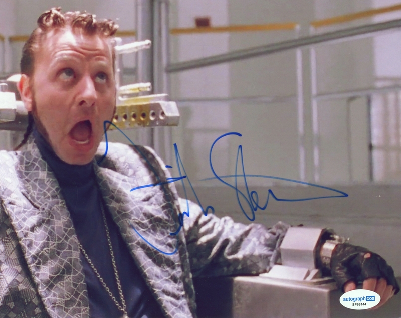 Item # 211429 - Fisher Stevens "Super Mario Bros." AUTOGRAPH Signed 'Iggy Koopa' 8x10 Photo