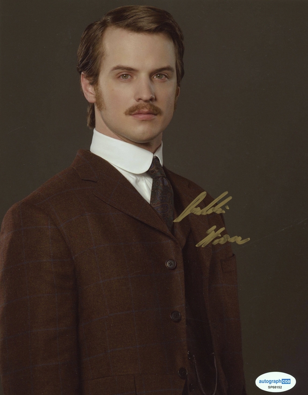 Item # 211437 - Freddie Stroma "Time After Time" AUTOGRAPH Signed 'H.G. Wells' 8x10 Photo