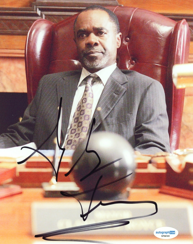 Item # 211465 - Glynn Turman "The Wire" AUTOGRAPH Signed 'Mayor Clarence Royce' 8x10 Photo