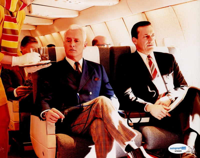 Item # 211567 - Jon Hamm & John Slattery "Mad Men" AUTOGRAPHS Signed 8x10 Photo