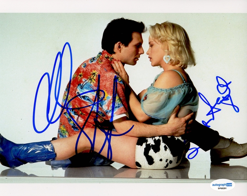 Item # 211575 - Christian Slater & Patricia Arquette "True Romance" SIGNED 8x10 Photo B