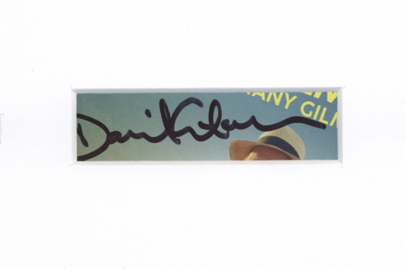 Item # 190865 - Pink Floyd David Gilmour Autograph 11x14 Framed Photo Dark Side Of The Moon ACOA