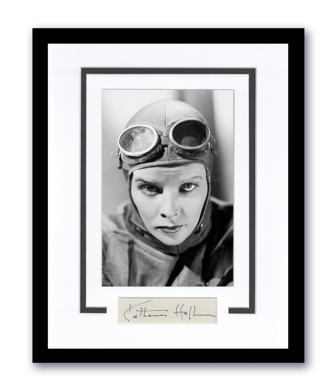Item # 171420 - Katharine Hepburn Autographed Signed 11x14 Framed Photo Christopher Strong ACOA