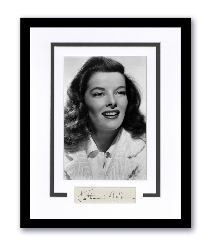 Item # 171421 - Katharine Hepburn Autographed Signed 11x14 Framed Photo Philadelphia Story ACOA