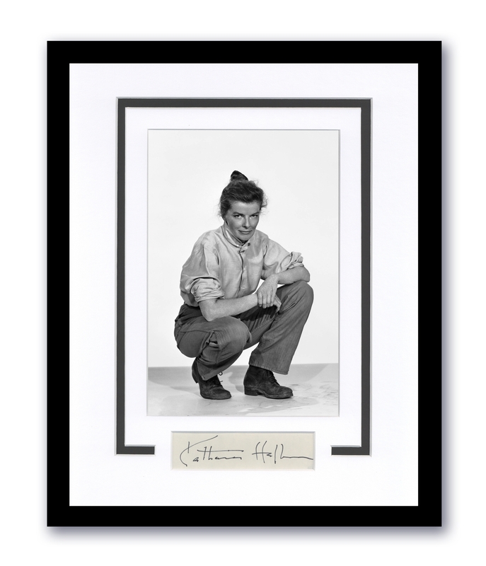 Item # 171422 - Katharine Hepburn Autographed Signed 11x14 Framed Photo The Rainmaker ACOA