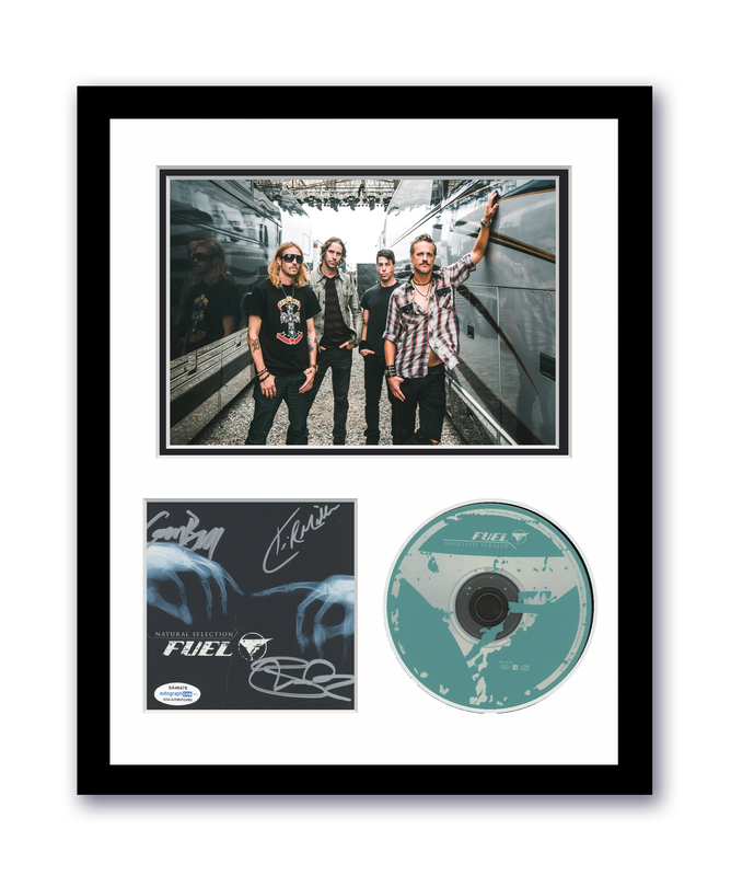 Item # 179644 - Fuel Autographed Signed 11x14 Custom Framed CD Photo Natural Selection ACOA