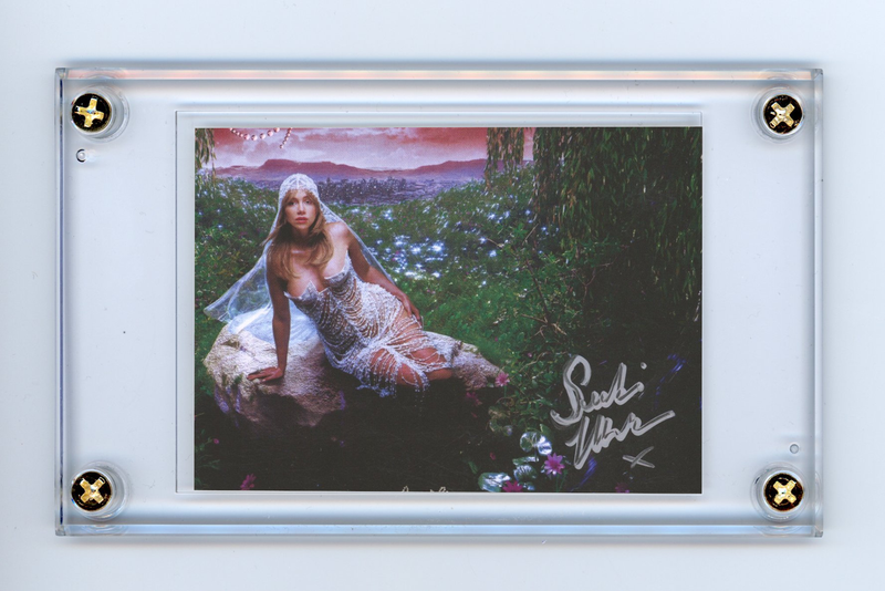 Item # 194294 - Suki Waterhouse Autographed Trading Card Sized Signed Cut ACOA